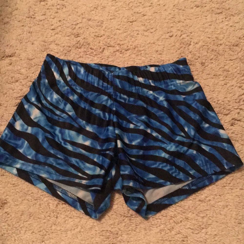 Blue spandex